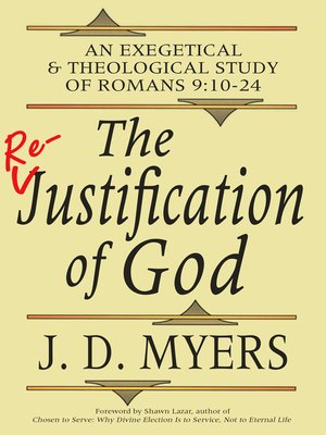 cover image of The Re-Justification of God